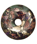Pyrite & Impression Jasper Composite Donut 49mm
