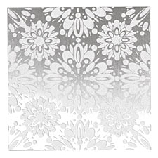 Lillypilly Silver Kaleidoscope Anodized Aluminum Sheet 3"x3", 22 gauge