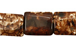 Leopard Fire Agate Thin Pillow 20x15mm