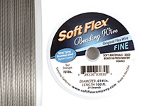 Soft Flex Clear .014" (Fine) 21 Strand Wire 100ft.