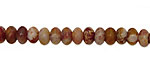 Agua Nueva Agate Rondelle 6mm