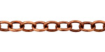 Antique Copper (plated) Oval Cable Chain