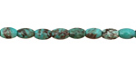 Chinese Turquoise Rice 6x4mm