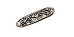 Green Girl Pewter Seek Wisdom Link 32x8mm