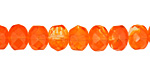 Czech Glass Bi Color Hyacinth Fire Polished Rondelle 6x9mm
