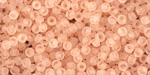 TOHO Transparent Frosted Rosaline Round 8/0 Seed Bead