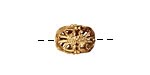 Brass Filigree Bead 13x8mm