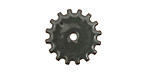 C-Koop Enameled Metal Steel Gray Closed Gear 19mm
