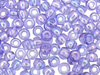TOHO Transparent Rainbow Light Sapphire Round 6/0 Seed Bead