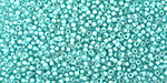 TOHO Aqua (with Light Jonquil Lining) Round 15/0 Seed Bead