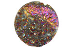 Druzy (metallic rainbow) Round Cabochon 30mm