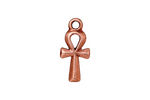 TierraCast Antique Copper (plated) Ankh Charm 10x21mm