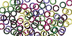 Lavender Fields Mix Enameled Copper Round Jump Ring 4.5mm, 20 gauge