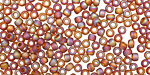 TOHO Transparent Rainbow Frosted Smoky Topaz Round 8/0 Seed Bead