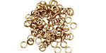 Artistic Wire Non-Tarnish Brass Chain Maille Jump Ring 3.57mm, 18 gauge