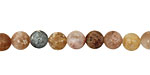 Autumn Agate Round 6mm