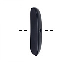 Tagua Nut Midnight Splinter (center-drilled) 7-8x28-35mm