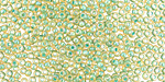 TOHO Rainbow Light Jonquil (with Mint Lining) Round 11/0 Seed Bead