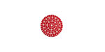Lillypilly Red Crochet Anodized Aluminum Disc 11mm, 24 gauge