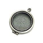 Nunn Design Antique Silver (plated) Small Beaded Locket 30mm