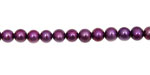 Plum Semi-Round 4.5-5mm