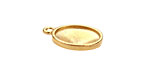 TierraCast Gold (plated) Faceted Drop 17x21mm