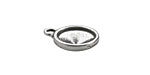 TierraCast Antique Pewter (plated) Faceted Drop 14x17mm