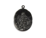 Vintaj Arte Metal Blissful Cherubs Pendant 21x30mm