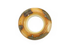 The BeadsNest Lampwork Glass Sparkling Sand Ring 22-23mm