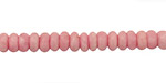 Rhodochrosite (soft pink) Rondelle 6mm