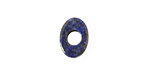 Lapis Drilled Donut 14-15x10mm