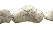 Golden Pyrite (silver tone) Flat Freeform Slab 20-45x13-22mm