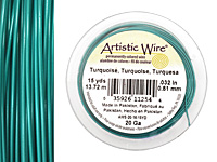 Artistic Wire Turquoise 20 gauge, 15 yards