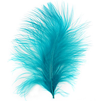 Teal Marabou Feather 100-152mm