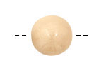 Tagua Nut Cream Round 20mm