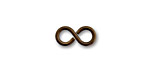 Vintaj Natural Brass Figure Eight Connector 14mm