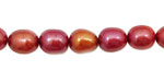 Fire Pink Rice 9-11mm