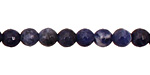 Sodalite Faceted Round 6mm