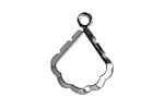 Artistic Wire Silver (plated) Pear Wrapper 19x25mm