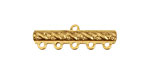 Brass Ribbon Bar 1-5 Link 29x9mm