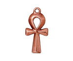 TierraCast Antique Copper (plated) Ankh Pendant 15x31mm