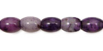 Purple Crazy Lace Agate Rice 10x8mm