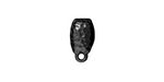 TierraCast Gunmetal Hammertone Ear Post 7x14mm