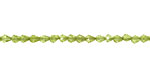 Peridot Faceted Teardrop 4x3mm