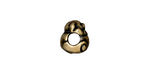 TierraCast Antique Brass (plated) Bear Euro 9x12mm