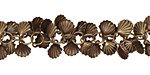 Antique Brass (plated) Sea Shell Chain