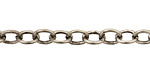 Antique Silver (plated) Oval Cable Chain