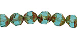 Czech Glass Beach Glass Picasso Chandelier Cut 8mm