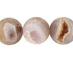 Druzy Agate (matte) Round 18mm