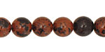 Mahogany Obsidian Round 10mm